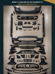 BENZ C CLASS 206 (2022-2023) UPGRADE TO BENZ C43 AMG BODY KIT