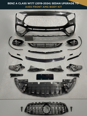 BENZ A CLASS W177 (19-24) SEDAN UPGRADE TO A45S FRONT AMG BODY KIT