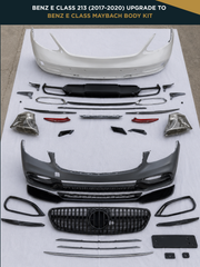 BENZ E CLASS 213 (2017-2020) UPGRADE TO BENZ E CLASS MAYBACH BODY KIT