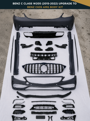 BENZ C CLASS W205 (2015-2022) UPGRADE TO BENZ C63S AMG BODY KIT