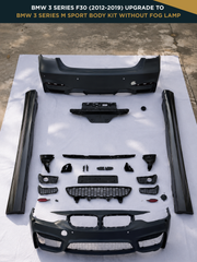 BMW 3 Series F30 (2012-2019) Upgrade to BMW 3 Series M Sport Body Kit Without Fog Lamp