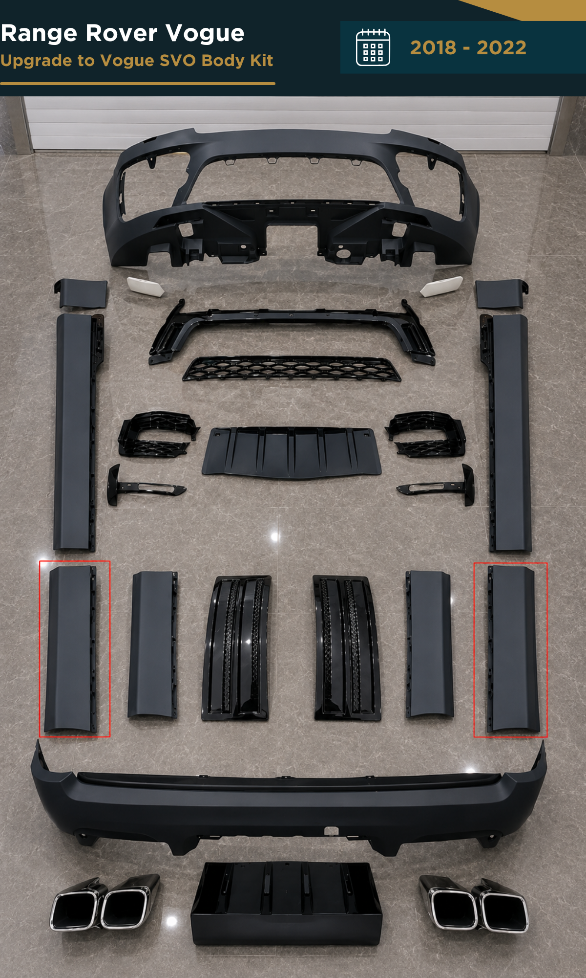 Range Rover Vogue (18-22) Upgrade to Vogue SVO Body Kit