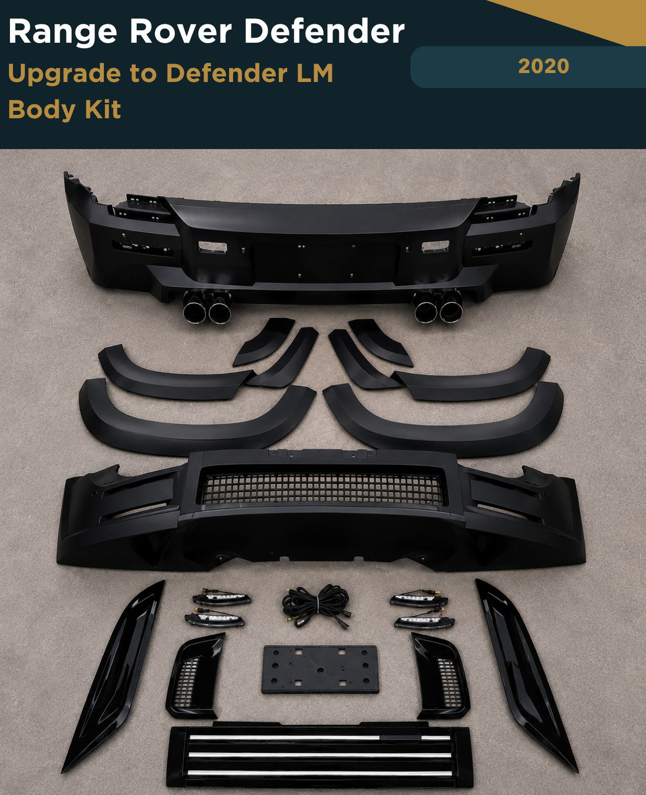 Range Rover Defender (2020) Upgrade to Defender LM Body Kit