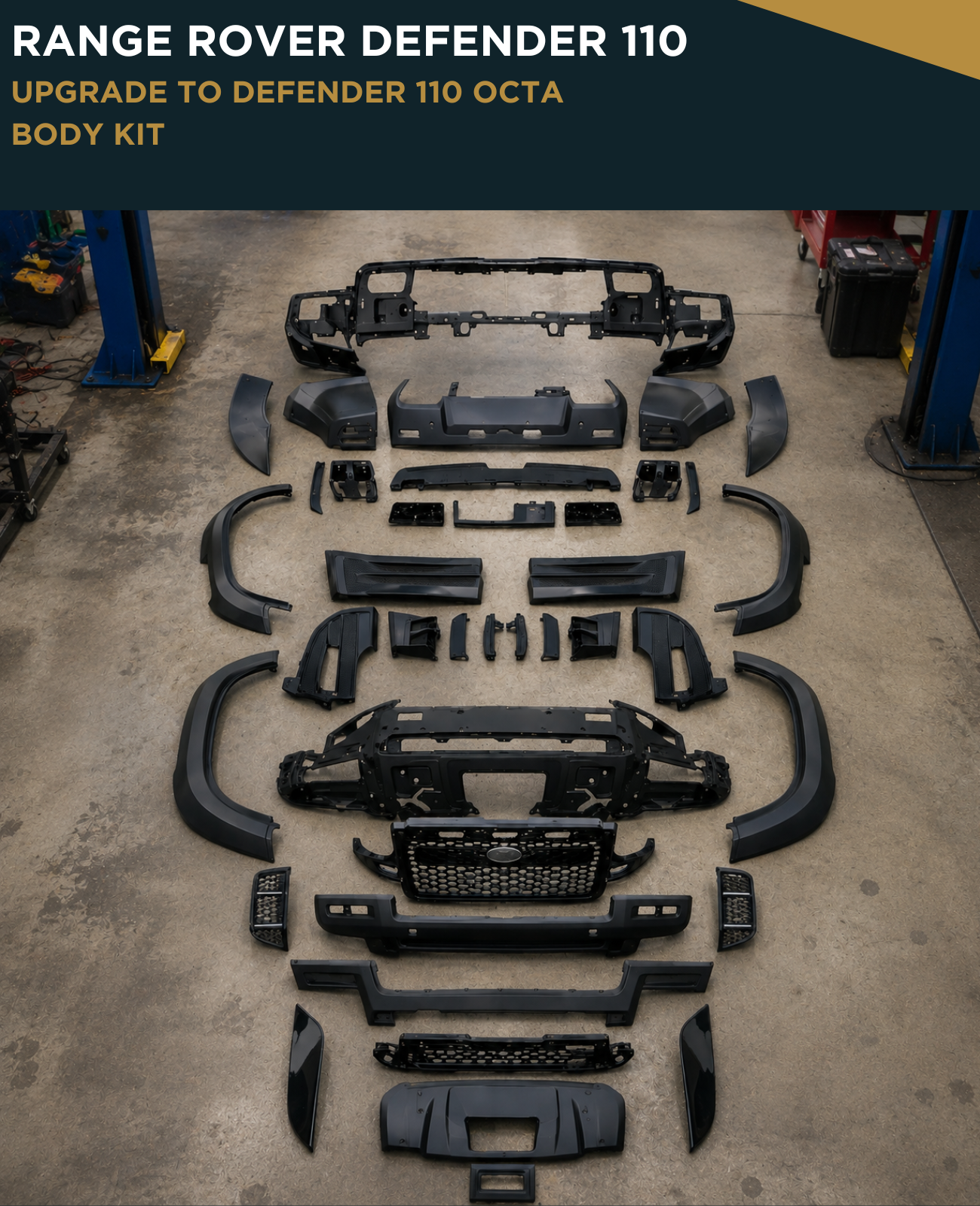 Range Rover Defender 110 Upgrade to Defender 110 Octa Body Kit