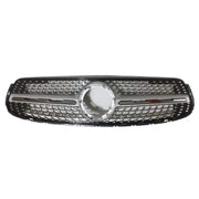 OHI-X253-GR3 MERCEDES GLC 253 (2020-2023) DIAMOND CHORME SHOWGRILL – OEM Fit Mercedes Front Show Grille