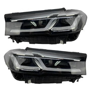 63119479273 63119479261 & 63119479274 63119479262 BMW 5 Series G30 LCI (2020-2023) LED Headlight Assembly Advanced Replacement Unit