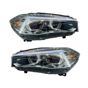 63117317101 & 63117317102 BMW X5 F15 (2014-2016) Headlight Assembly Premium Quality Replacement Unit