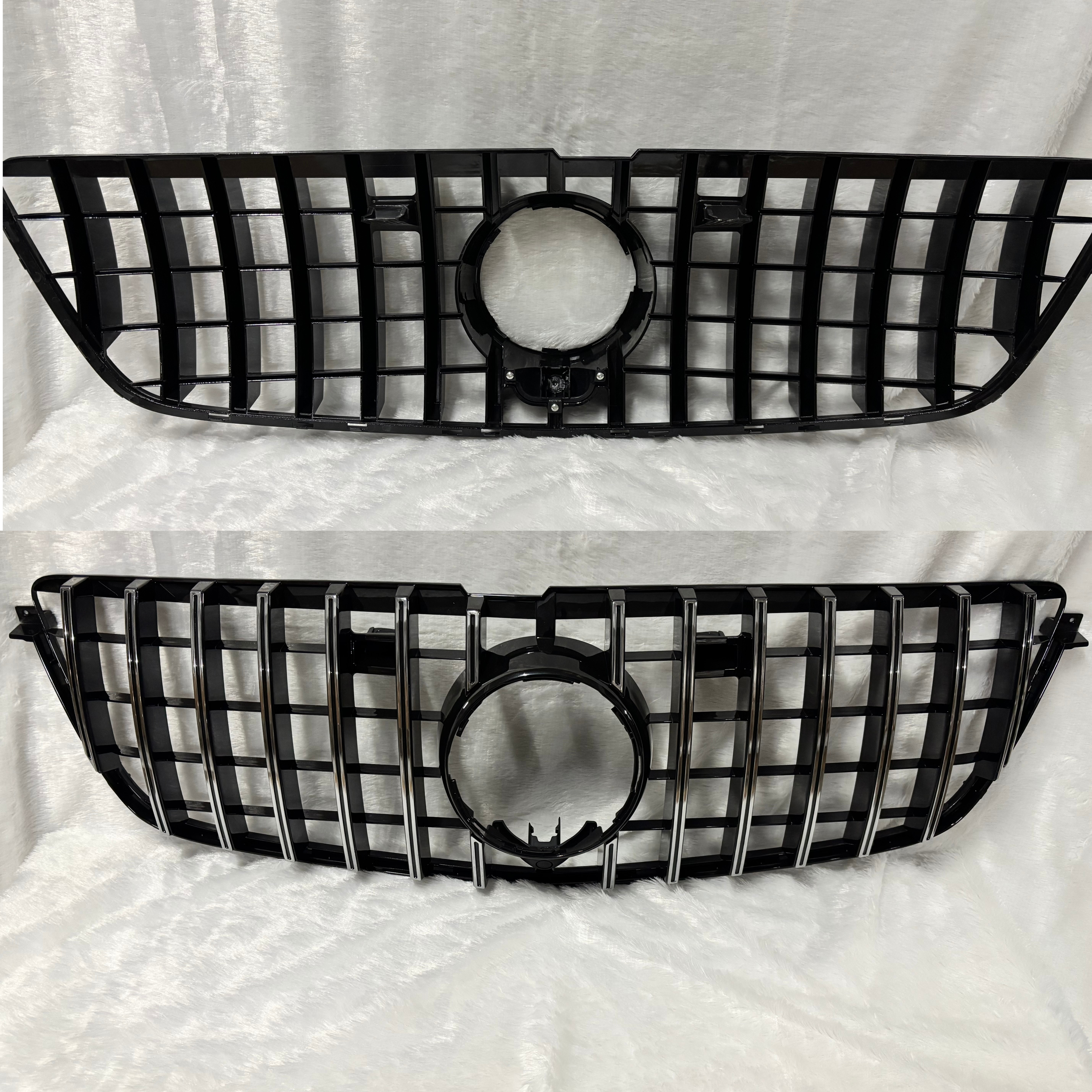 OHI-W213-GR4 MERCEDES E CLASS 213 (2016-2019) GTR CHROME SHOWGRILL – OEM Fit Mercedes Front Show Grille