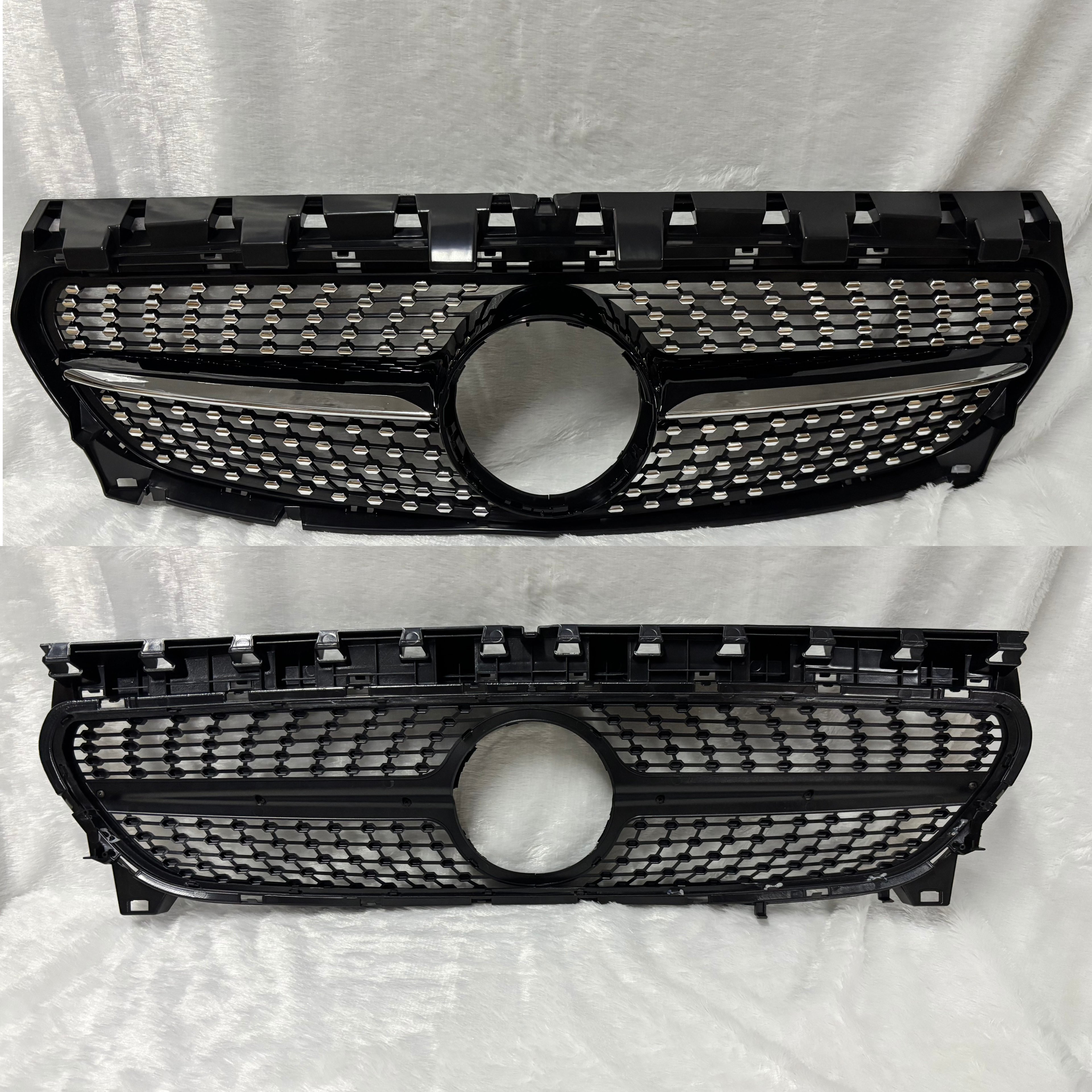 OHI-W117-GR2 MERCEDES CLA 117 (2014-2016) AMG TYPE SHOWGRILL – OEM Fit Mercedes Front Show Grille