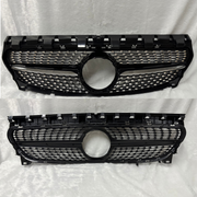 OHI-X253-GR2- MERCEDES GLC 253 (2015-2019) GTR BLACK SHOWGRILL – OEM Fit Mercedes Front Show Grille