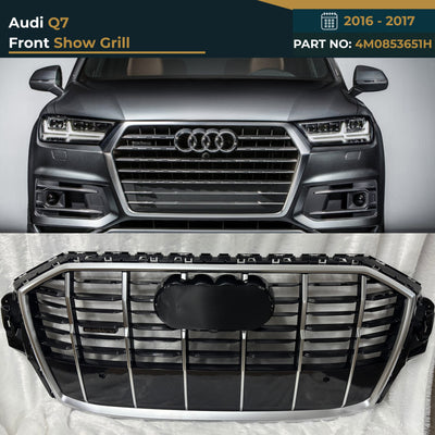 4M0853651H Audi Q7 (2016–2017) Front Show Grill – OEM Fit Replacement