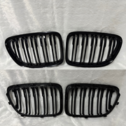 51112993305 51112993306 BMW X1 E84 Show Grill (2010-2012) (LH+RH) – OEM Fit BMW 2 LINE GLOSSY BLACK Front Show Grill