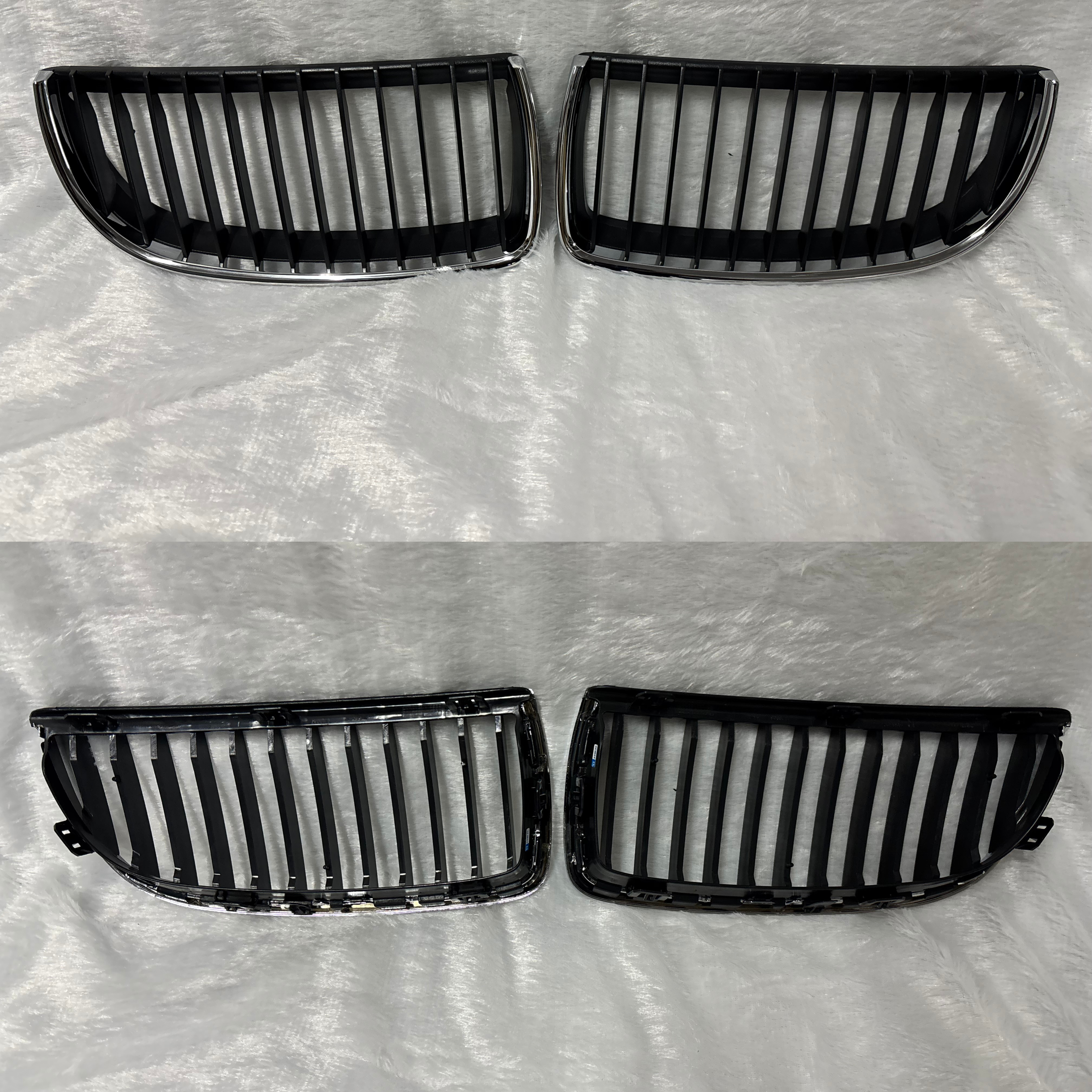 51137120007 51137120008 BMW 3 SERIES E90 Show Grill (2005-2007) – OEM Fit BMW Front Show Grill