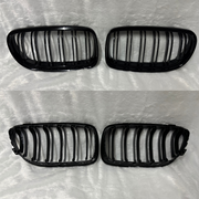 51137201969 51137201970 BMW 3 SERIES E90 Show Grill (2005-2007) – OEM Fit BMW 2 LINE GLOSSY BLACK Front Show Grill