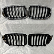 51117210725 51117210726 BMW X3 F25 Show Grill (2011-2014) – OEM Fit BMW BLACK SHOWGRILL