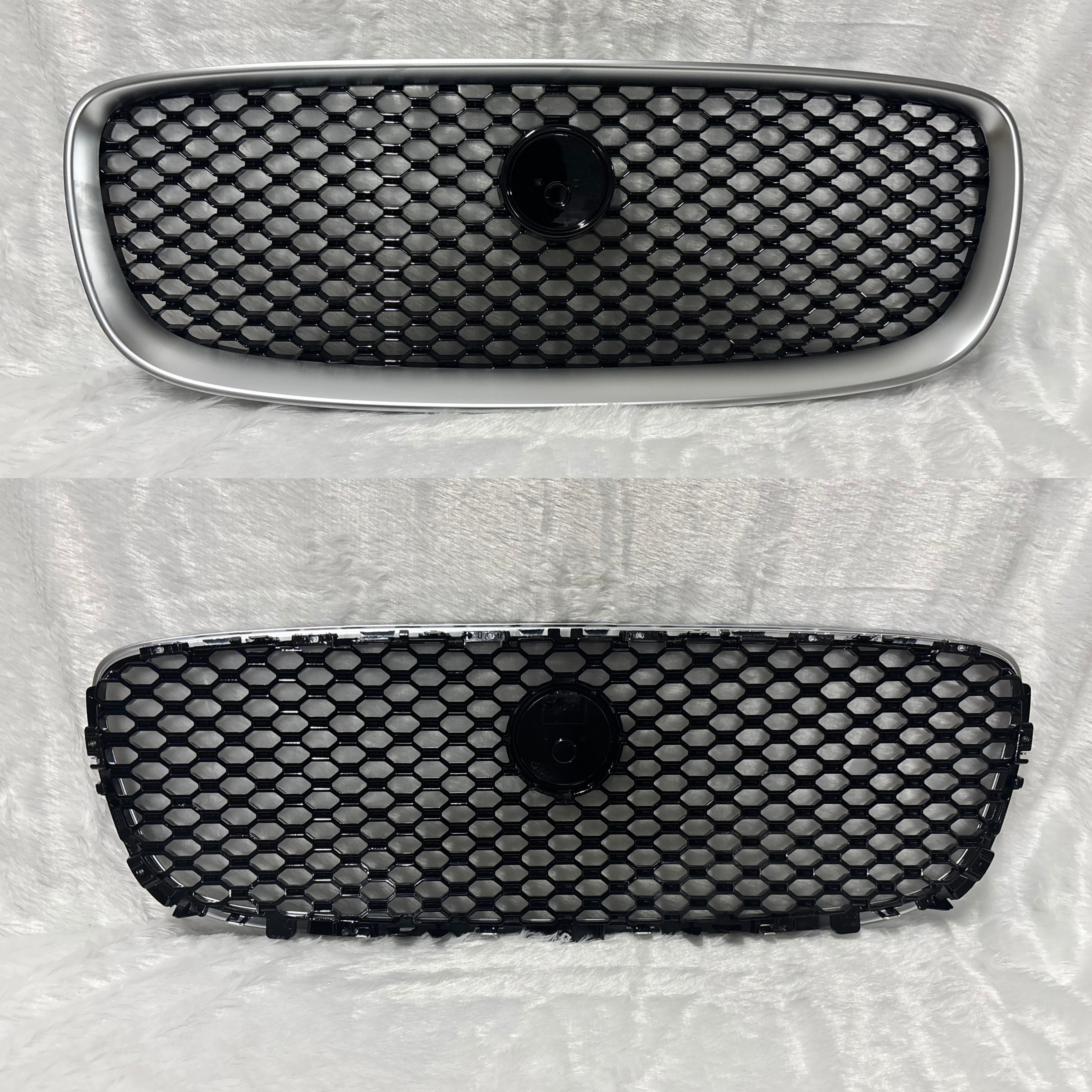 T2H3984 JAGUAR XF CHROME BLACK SHOWGRILL (2016-2017) – OEM Fit Jaguar Front Show Grill