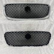 T2H3984 JAGUAR XF CHROME BLACK SHOWGRILL (2016-2017) – OEM Fit Jaguar Front Show Grill