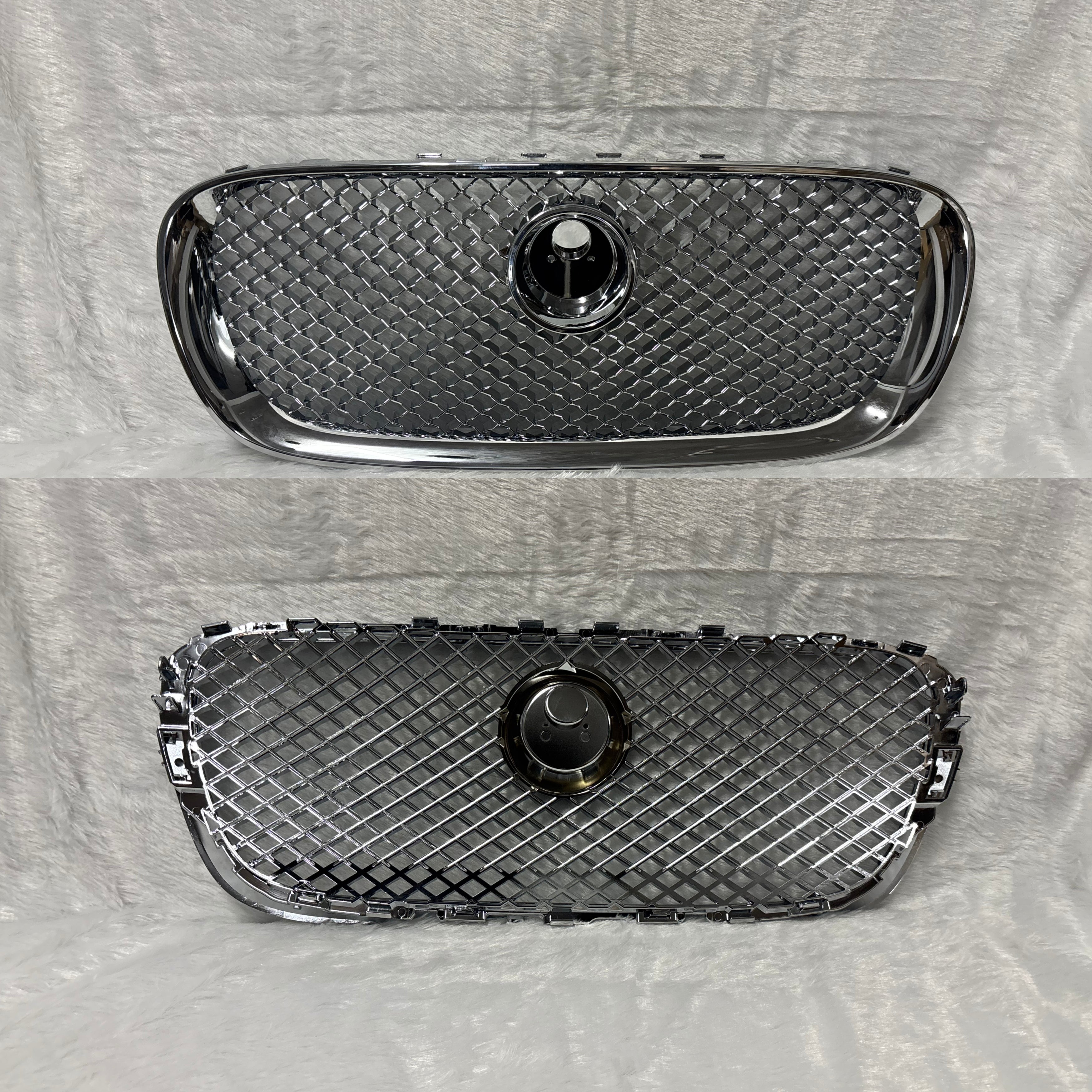 C2Z3832 JAGUAR XF/XFR CHROME SHOWGRILL (2006-2011) – OEM Fit Jaguar Front Show Grill