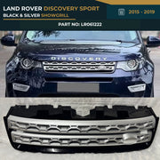 LR061222 LAND ROVER DISCOVERY SPORT (2015-2019) BLACK & SILVER SHOWGRILL – OEM Fit Land Rover Front Show Grill