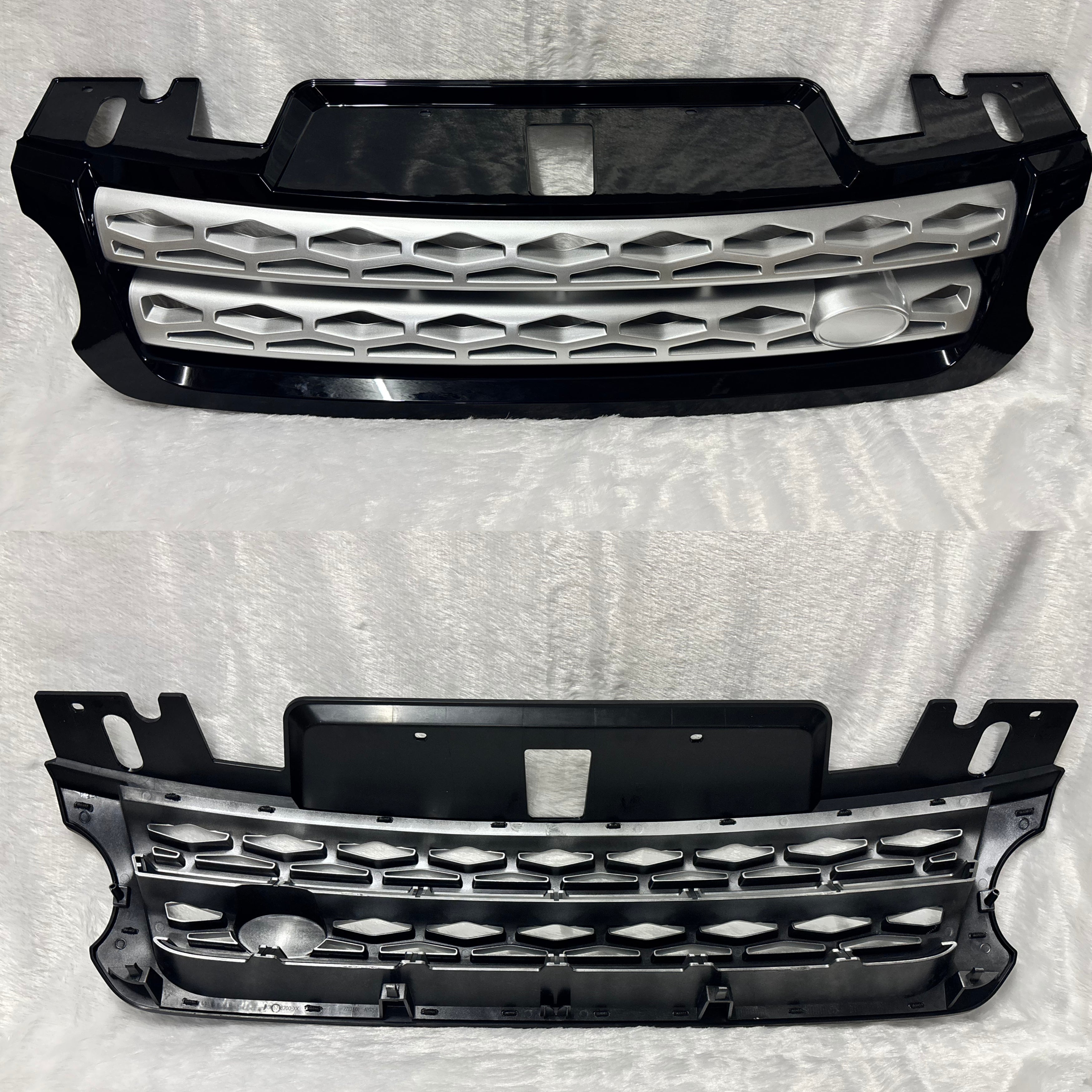 LR054766 LAND ROVER RR SPORT (2014-2017) SILVER SHOWGRILL – OEM Fit Land Rover Front Show Grille