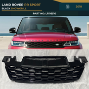 LR116510 LAND ROVER RR SPORT (2018) BLACK SHOWGRILL – OEM Fit Land Rover Front Show Grill