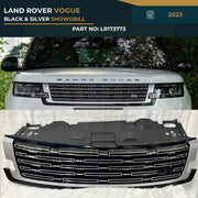 LR173773 LAND ROVER VOGUE (2023) BLACK & SILVER SHOWGRILL – OEM Fit Land Rover Front Show Grill
