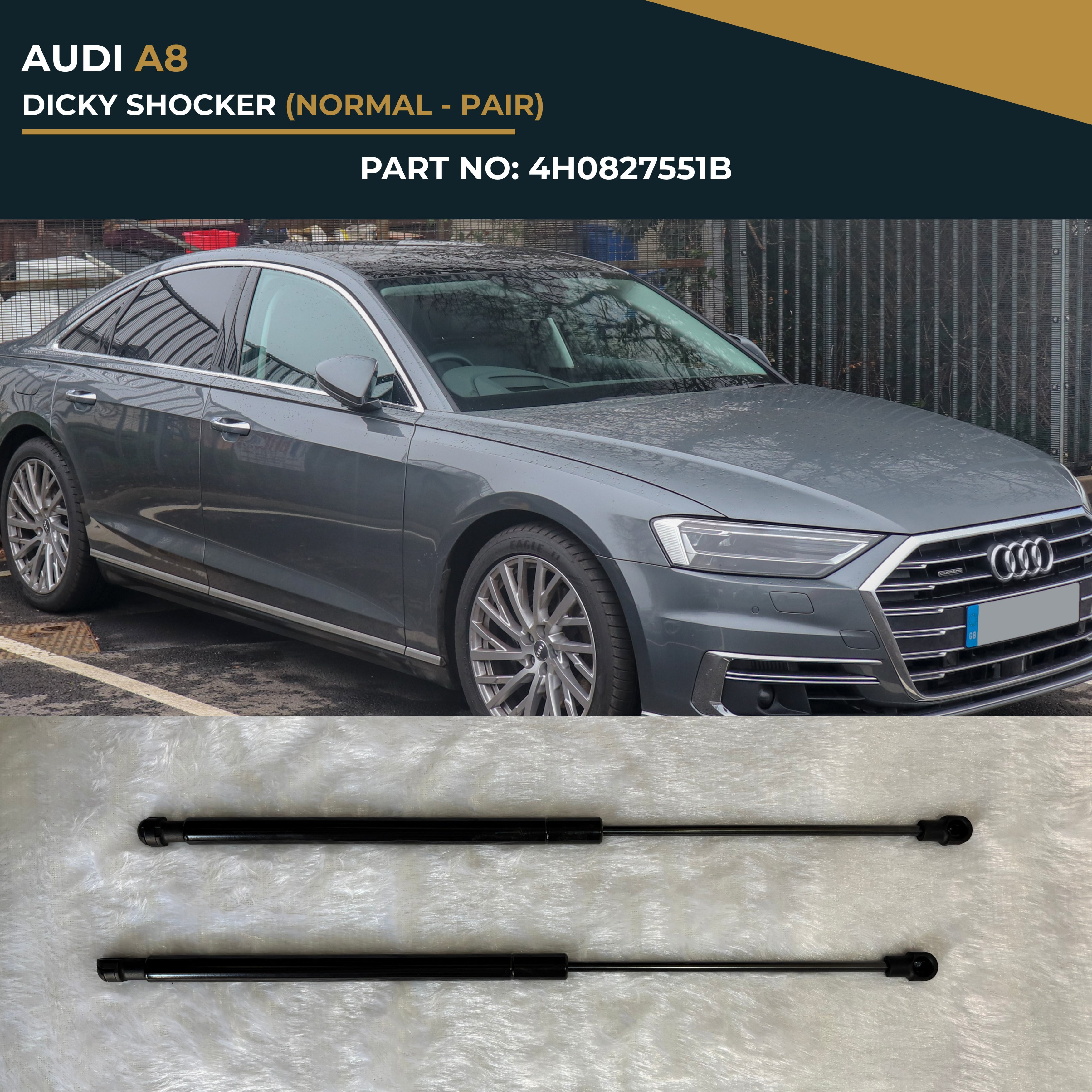 4H0827551B AUDI A8 DICKY SHOCKER (NORMAL) SET OF 2 – OEM Fit Boot Shock Absorber