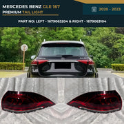 1679063204 & 1679063104 Mercedes-Benz GLE 167 (2020-2023) Premium Rear Tail Light