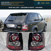 LR043996 & LR043994 Land Rover Range Rover Sport (2010-2013) Premium Black Rear Tail Light