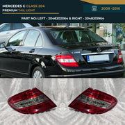 2048202064 & 2048201964 Mercedes C Class 204 (2008-2010) Premium Tail Light Assembly