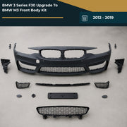 BMW 3 Series F30 (2012 - 2019) Upgrade to BMW M3 Front Body Kit