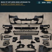 BMW X7 G07 (2019-2022) Upgrade to M Sport 1:1 Front Body Kit (WITH HEADLIGHTS AND TAILLIGHTS)