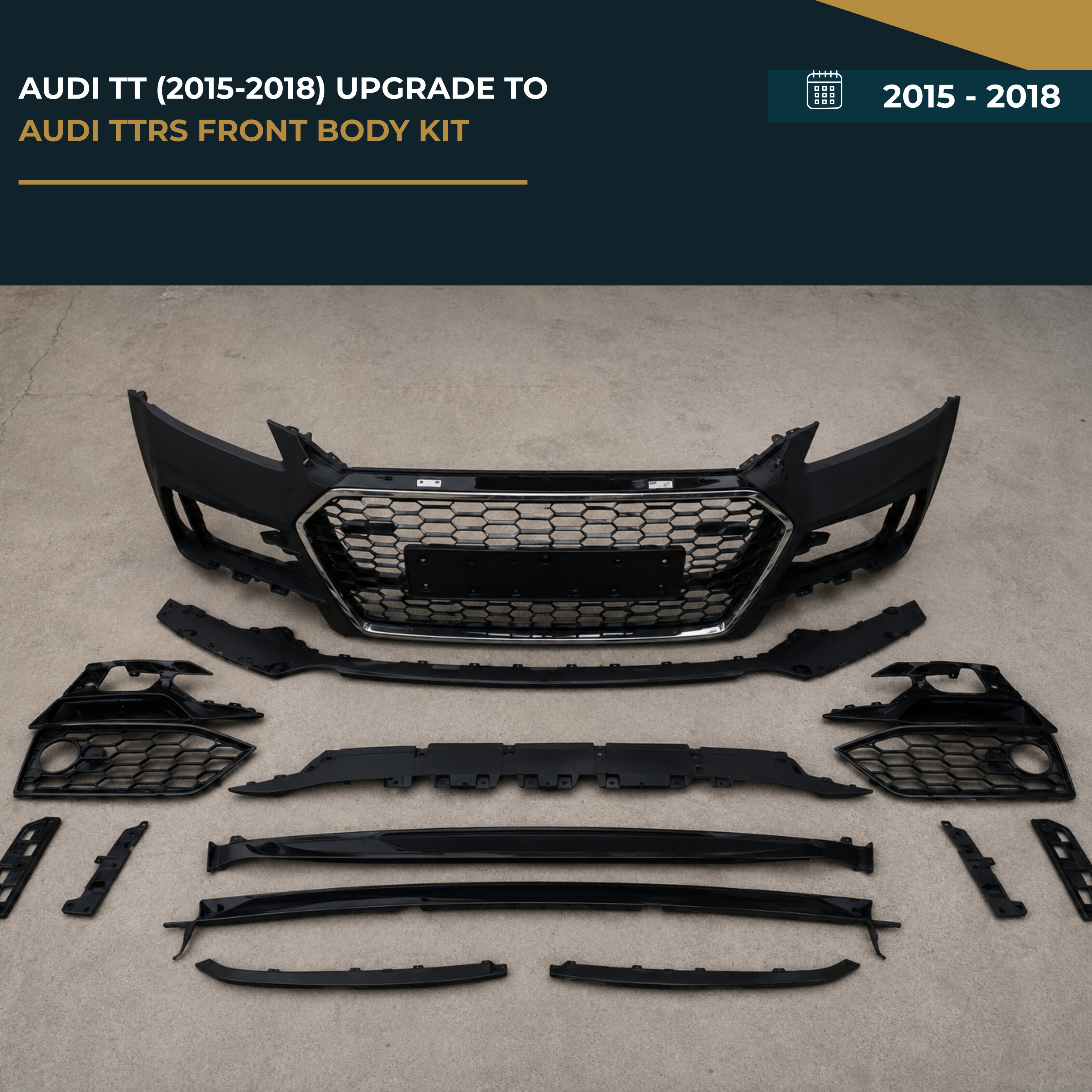 AUDI TT (2015-2018) UPGRADE TO AUDI TTRS FRONT BODY KIT