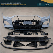 AUDI A6 C8 (2020) UPGRADE TO AUDI A6 C8 (2020) RS6 FRONT BODY KIT
