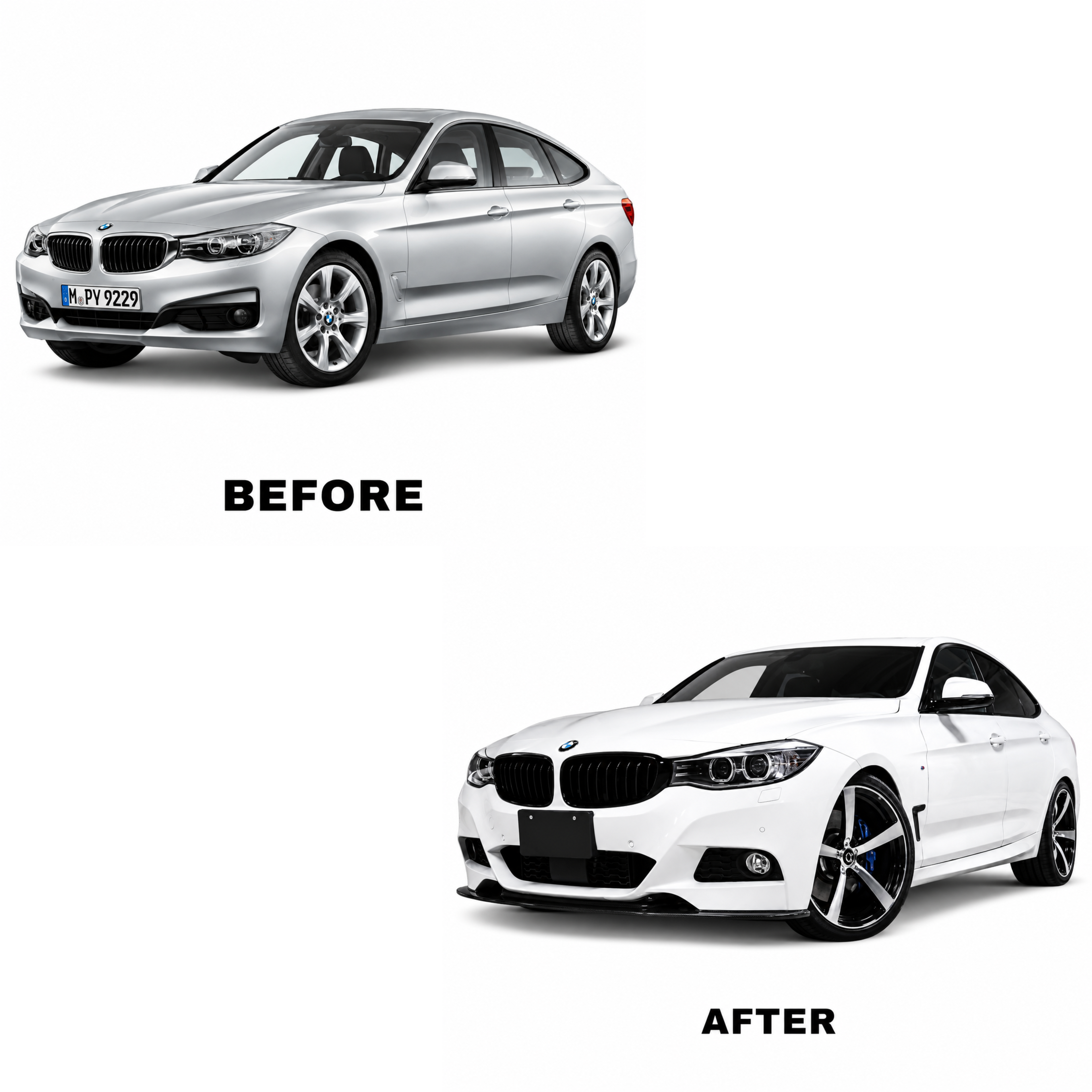 BMW 3 Series F34 GT Upgrade to M Sport Front Body Kit