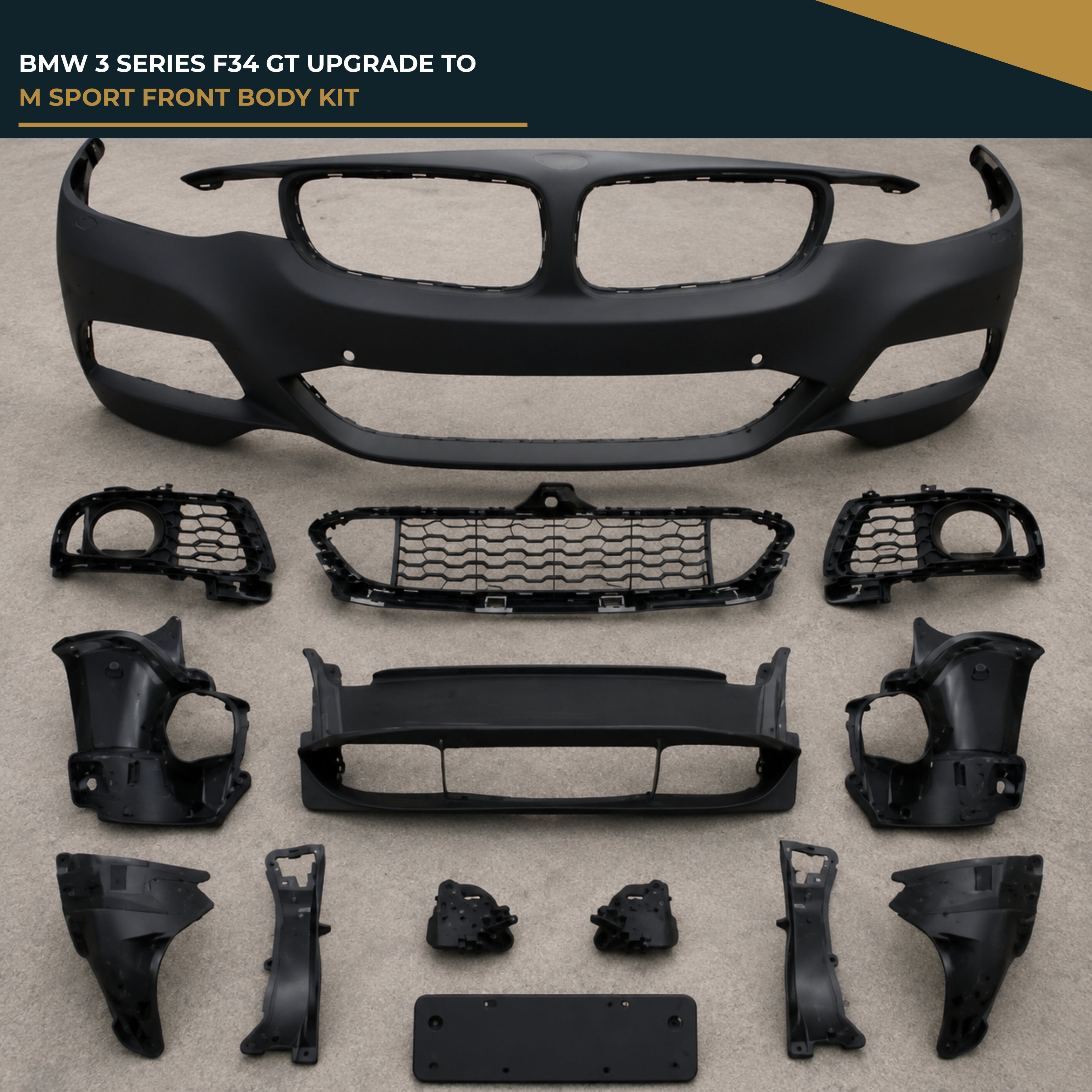 BMW 3 Series F34 GT Upgrade to M Sport Front Body Kit