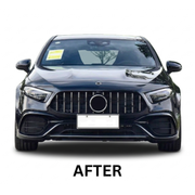 BENZ A CLASS W177 (19-24) SEDAN UPGRADE TO A45S FRONT AMG BODY KIT