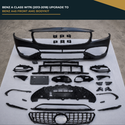 Benz A Class W176 (2013-2018) Upgrade To Benz A45 Front AMG Bodykit