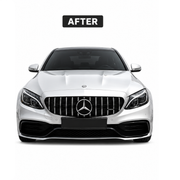 BENZ C CLASS W205 (2015-2022) UPGRADE TO BENZ C63S AMG FRONT BODY KIT