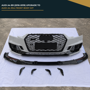 AUDI A4 B9 (2016-2019) UPGRADE TO AUDI A4 RS4 FRONT BODY KIT