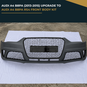 AUDI A4 B8PA (2013-2015) UPGRADE TO AUDI A4 B8PA RS4 FRONT BODY KIT