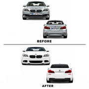BMW F10 LCI (2014-2018) Upgrade to F10 M Sport Bumper Kit Front and Rear With Fog Lamp Hole