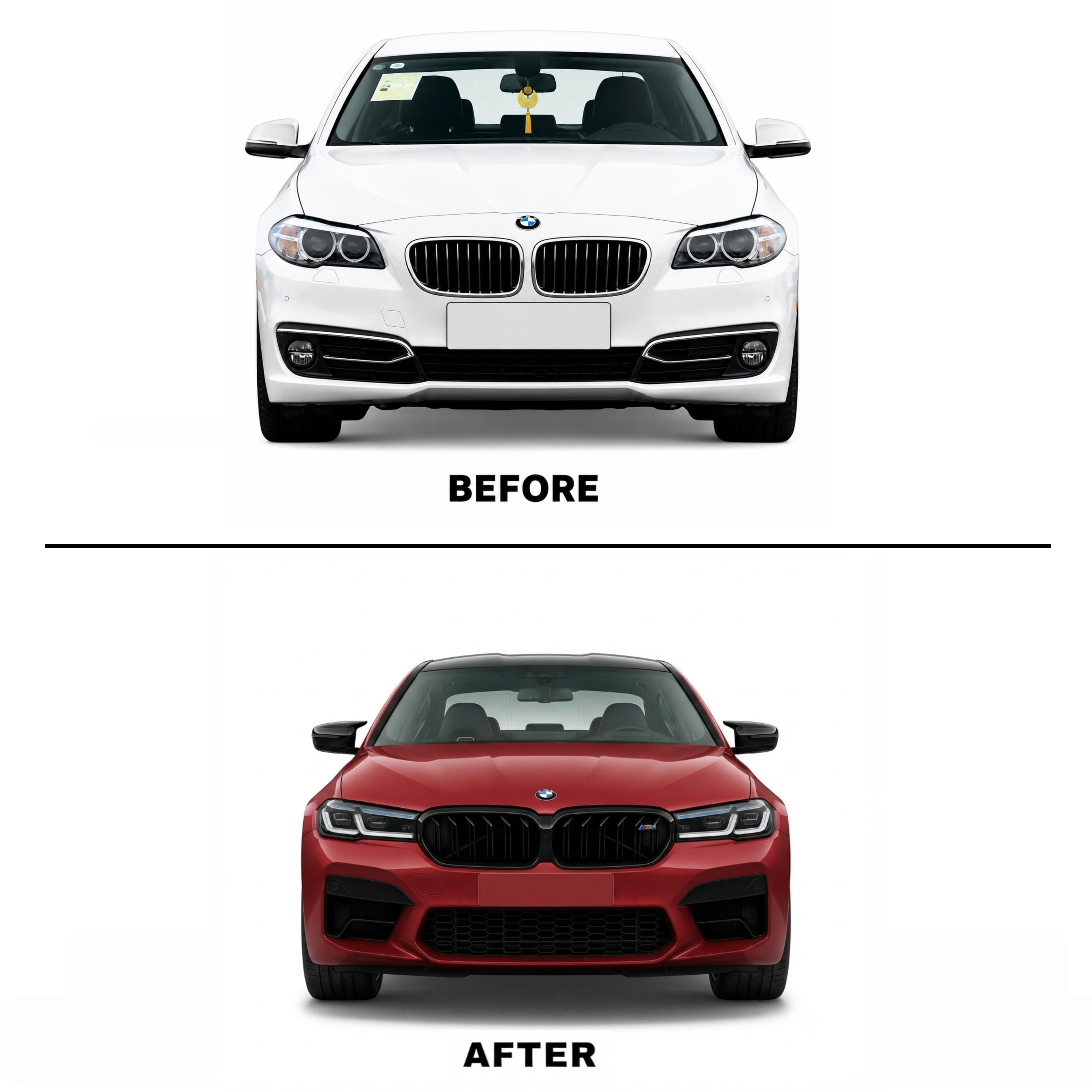BMW 5 Series F10 (2011-2017) Upgrade BMW 5 Series G30 (2021-2023) M5 CS Front Bumper Kit