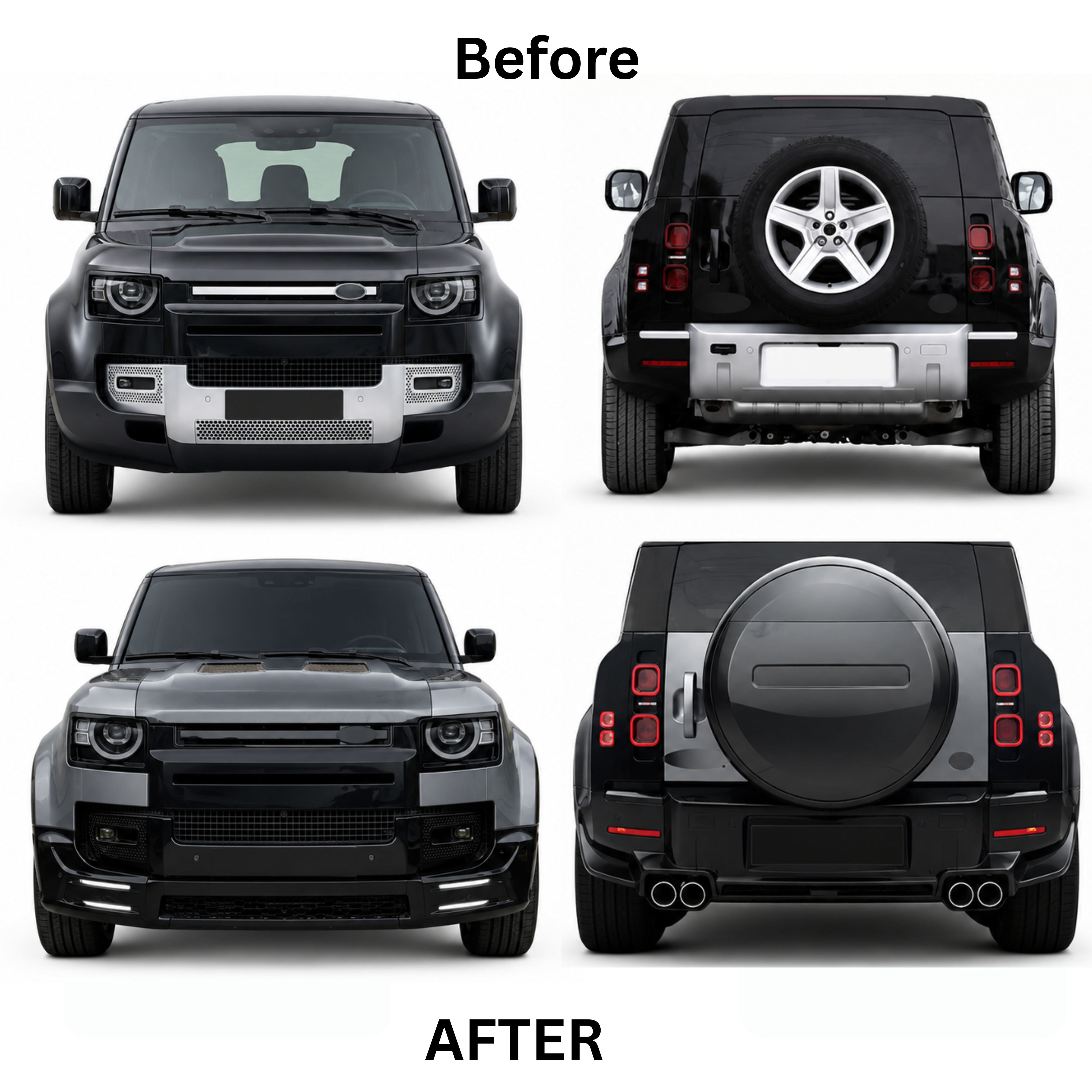 Range Rover Defender (2020) Upgrade to Defender LM Body Kit