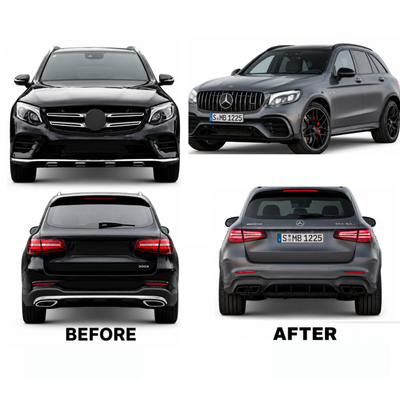 Benz GLC X253 (2016-2019) Upgrade To Benz GLC63S AMG Bodykit