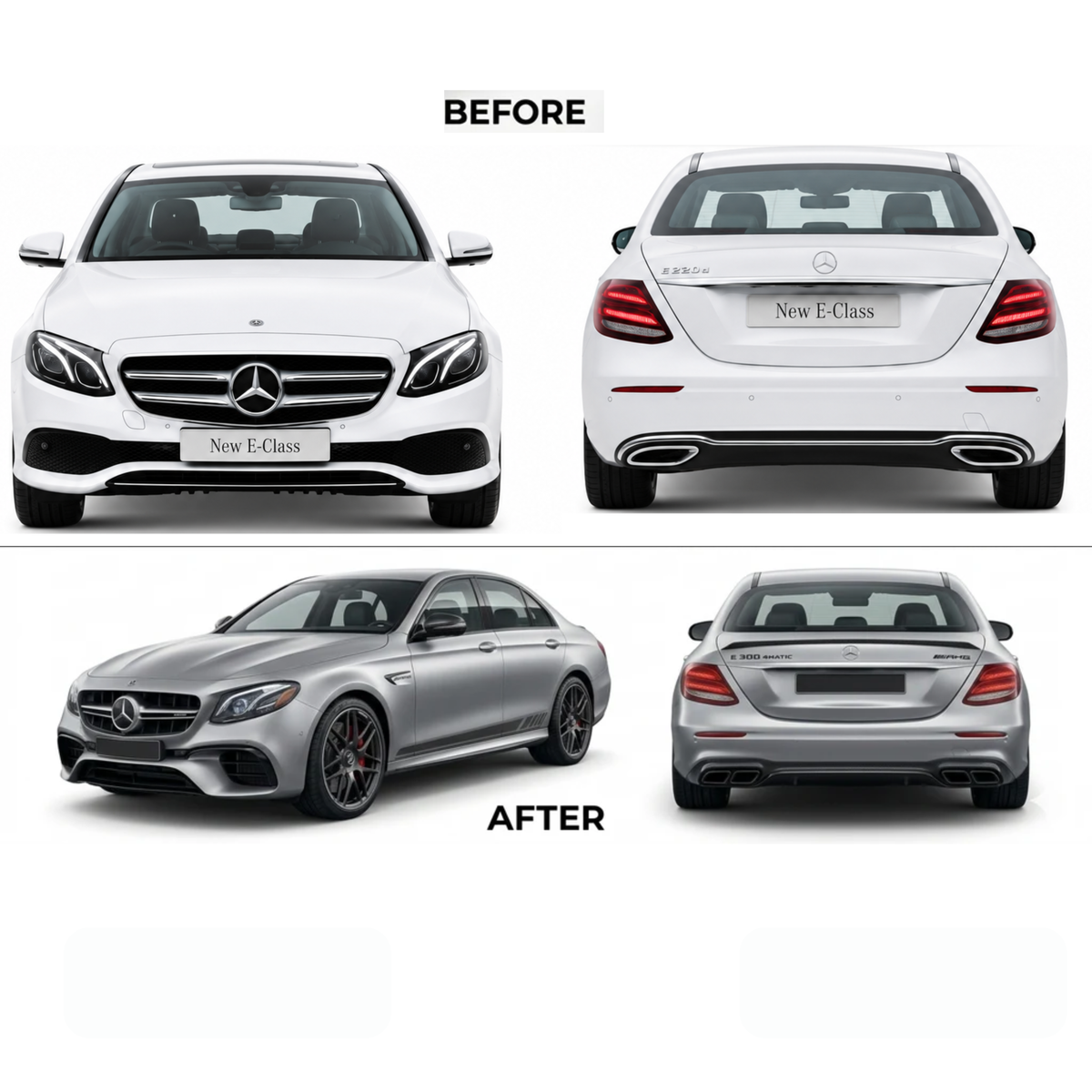 BENZ E CLASS 213 (2017-2020) UPGRADE TO BENZ E63S AMG BODY KIT