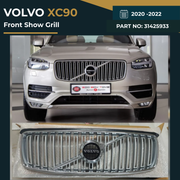 31425933 VOLVO XC90 (2020-2022) SHOWGRILL – OEM Fit Front Show Grille