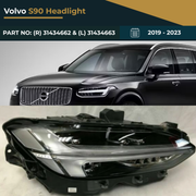 31434662 & 31434663 Volvo S90 (2019-2023) Headlight Assembly Premium Replacement