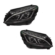 2059067303 & 2059067403 Mercedes-Benz C-Class W205 (2014-2019) Headlight Assembly Premium Replacement