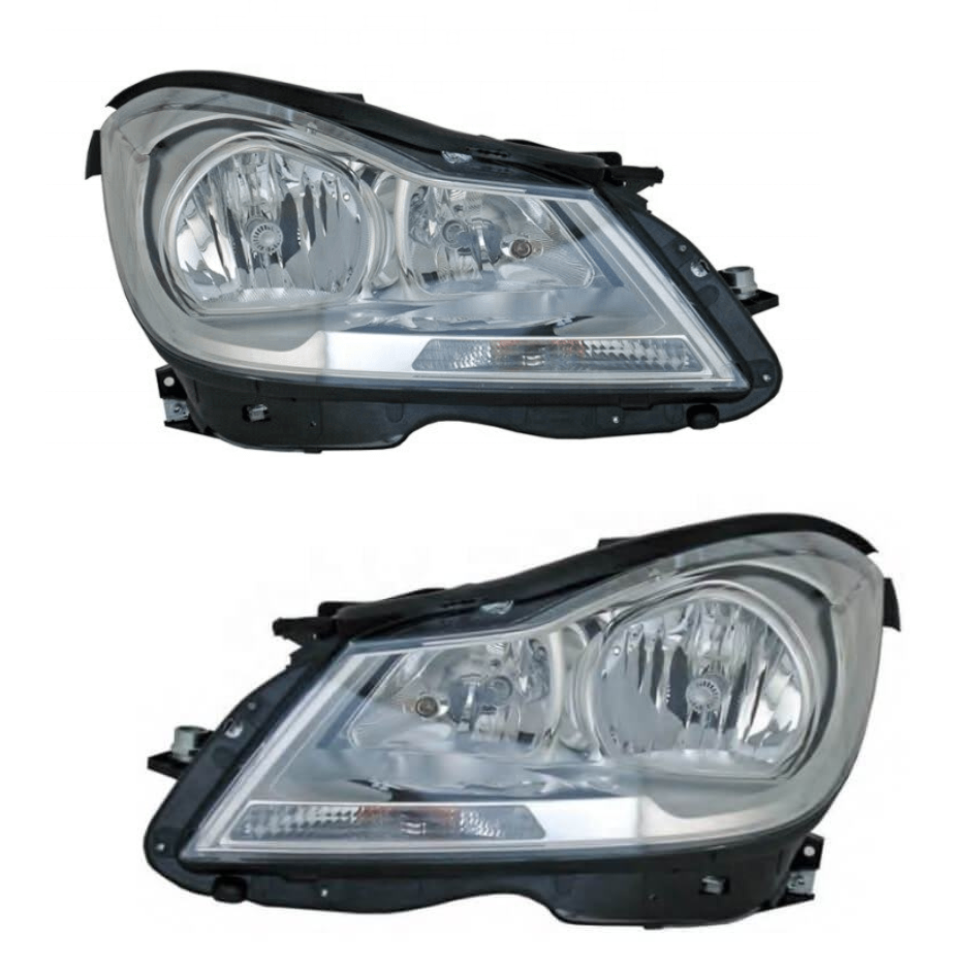 2048204959 & 2048205059 Mercedes-Benz C-Class W204 (2011-2014) Headlight Non-HID Assembly Premium Replacement